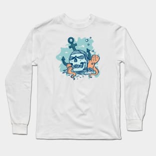 Pirate Skull Long Sleeve T-Shirt